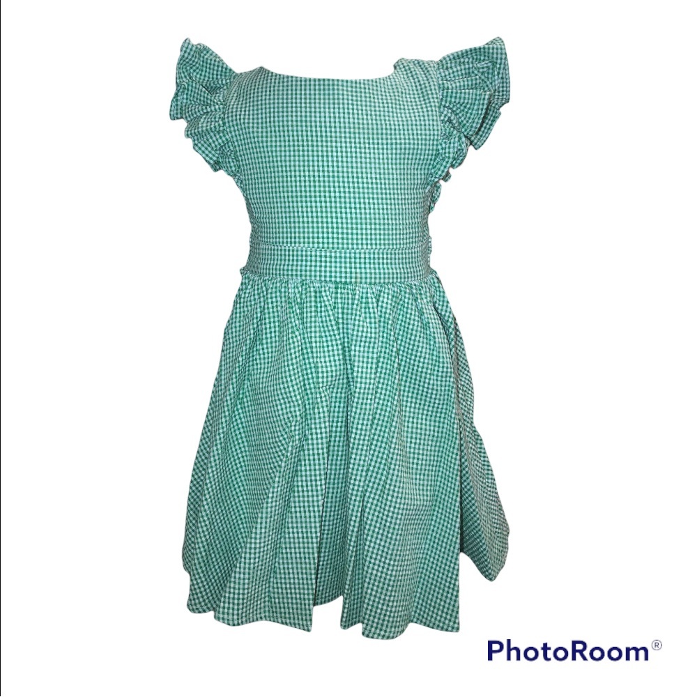 Le Bees Knees Christmas Pinafore Dress Size 2